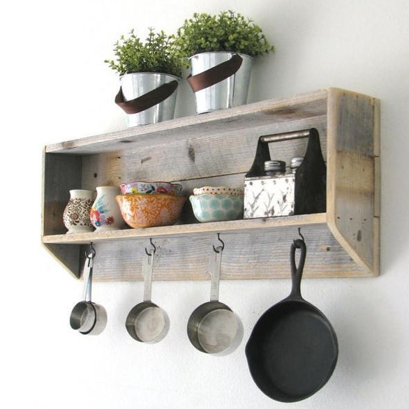 Rustic Tea Shelf